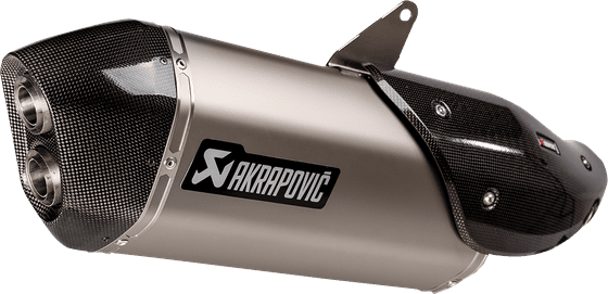 S-HD12SO1-HAFT AKRAPOVIC titanium muffler for harley pan america