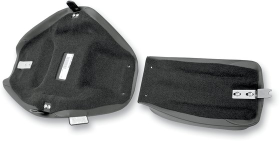 0802-0618 DRAG SPECIALTIES SEATS solo seat with driver backrest receptacle for harley softtail