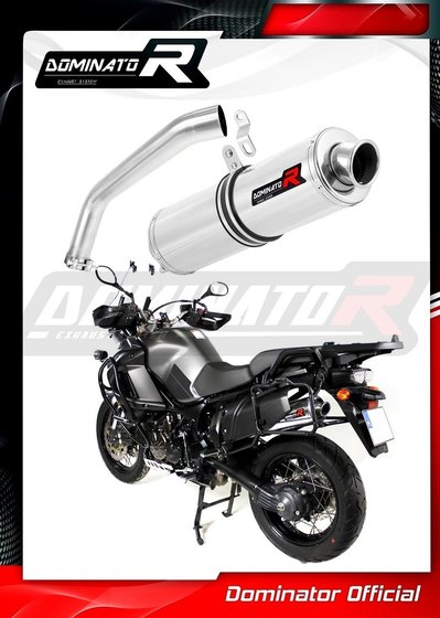 YA071DST-S Dominator exhaust silencer round