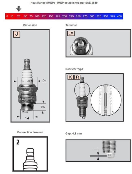 CHAMPION copper plus spark plug rj19lm