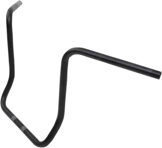 0601-4213 DRAG SPECIALTIES 17" flat black ape hanger handlebar with tbw for 1" controls