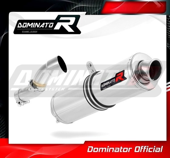 KT009DST-S Dominator exhaust silencer round