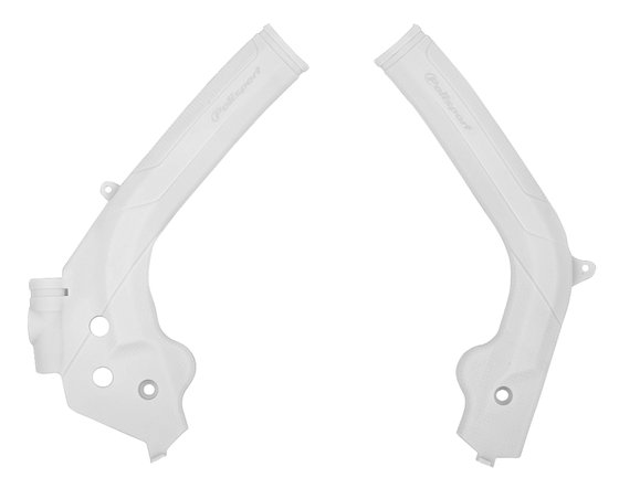 8466600003 POLISPORT frameguard for ktm and sxf 16-18 in white