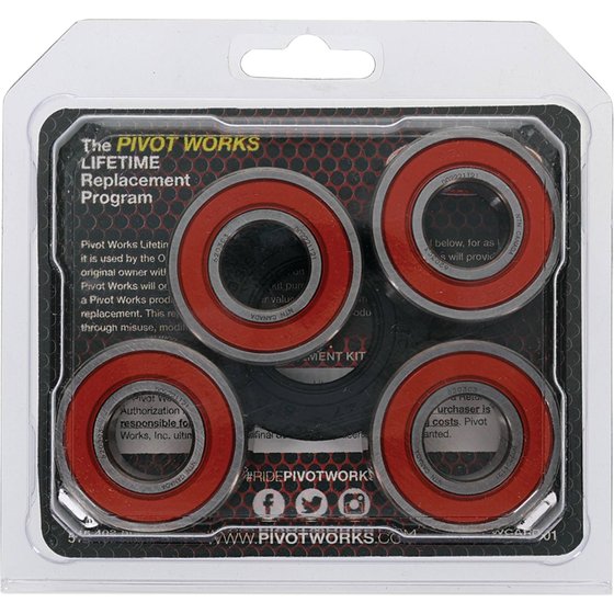 25-1228 All Balls wheel bearing kit rear