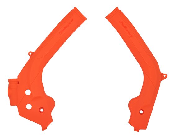 8466600002 POLISPORT frame guard for ktm sxf 2016-2018 orange