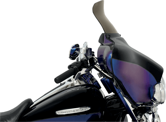 MEP8591 MEMPHIS SHADES HD 9" smoke windshield spoiler for harley davidson oem fairing