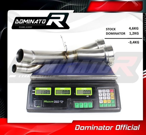 BW085D Dominator exhaust cat eliminator decat