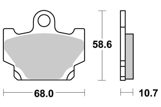 6565500 DOPPLER sbs brakepads ceramic