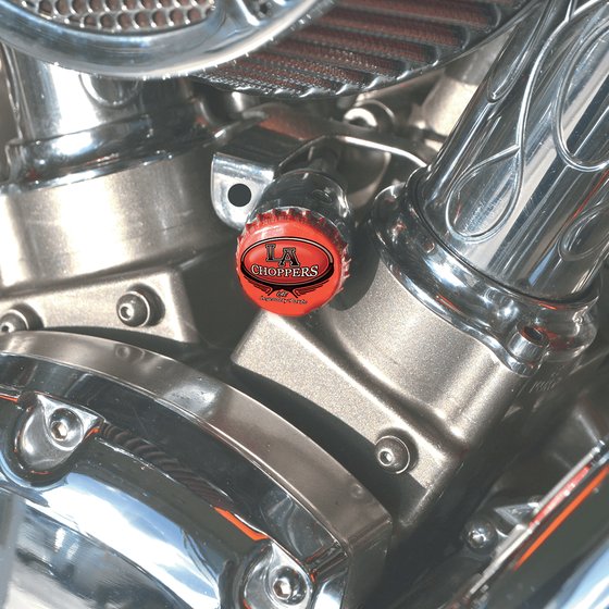 LA-7608-01 LA CHOPPERS choke knob bottle cap cover