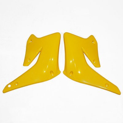 SU03933#102 UFO yellow radiator covers for suzuki rmz250 (2004-2006)