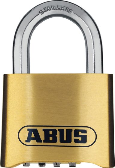 Abus abus marine padlock 180ib/50 combination short lock