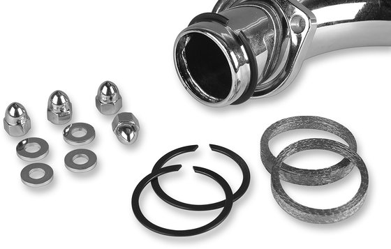 65324-83-KWG1 JAMES GASKET exhaust mounting kit with gaskets and chrome acorn nuts