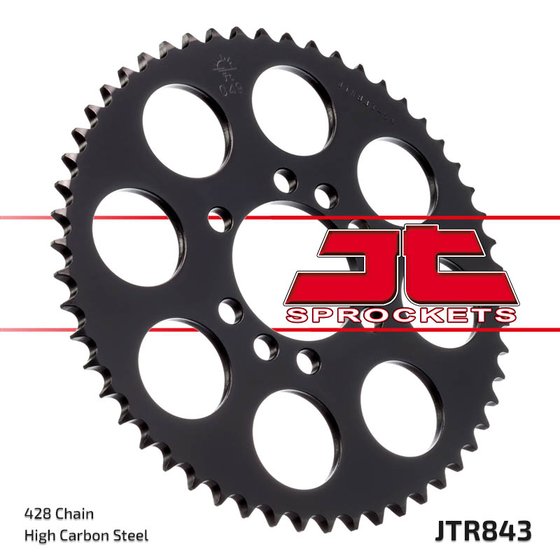 84349JT JT Sprockets rear sprocket 49 tooth pitch 428 jtr84349