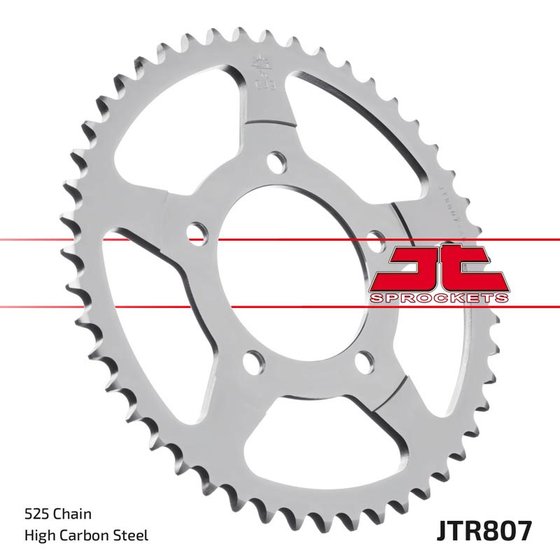 82845JT JT Sprockets rear sprocket 45 tooth pitch 525 jtr80745