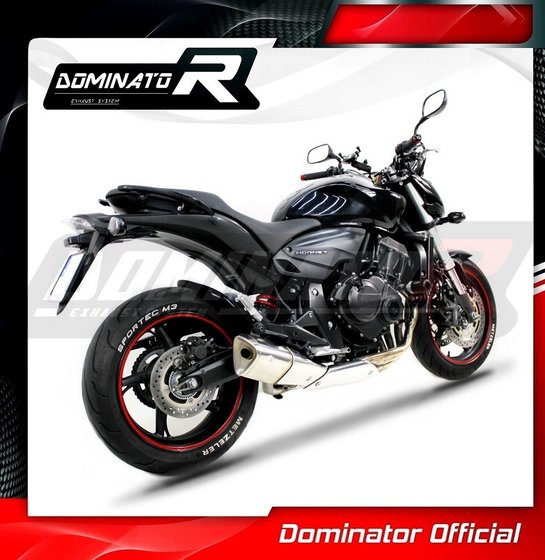 HO080D Dominator exhaust cat eliminator decat