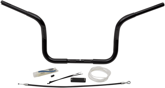 909410-B FAT BAGGERS INC. 10" black handlebar