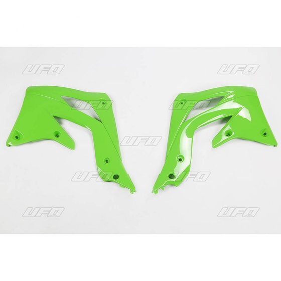 KA04719#026 UFO green radiator covers for kawasaki kxf450 (2012-2015)