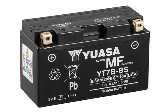 YT7B-BS(CP) YUASA maintenance-free replacement battery