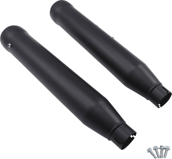 6047B COBRA black 4" neighbor hater mufflers