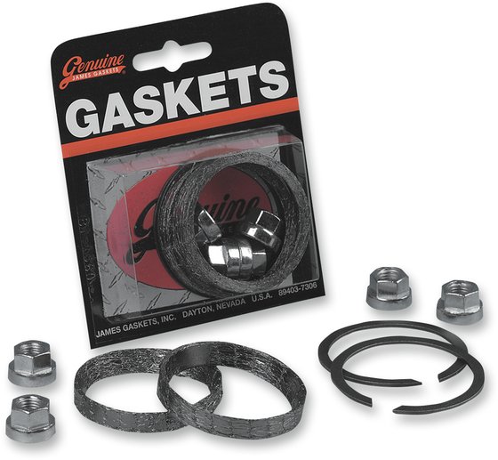 65324-83-KWG2 JAMES GASKET exhaust mounting gasket kit with graphite and knitted wire gaskets and flange nuts