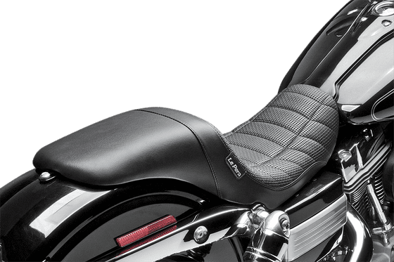 LK-512TRKPT LE PERA daytona sport smooth full-length seat for harley dynaglide