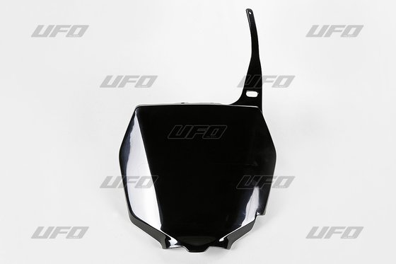 SU03989#001 UFO black front number plate for suzuki rm/rmz