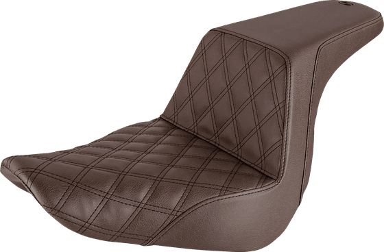 818-29-172BR SADDLEMEN lattice brown driver seat