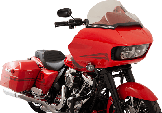 KW05-01-0316 KLOCK WERKS sport flare windshield - 14" tinted for harley road glide