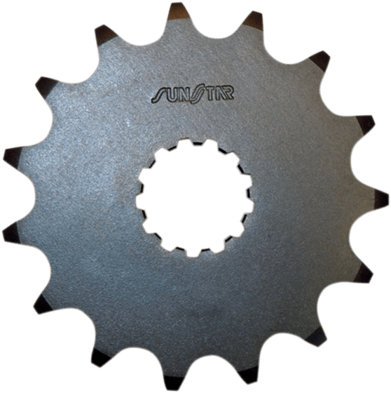 40417 SUNSTAR SPROCKETS 17t 525 pitch black steel front replacement sprocket