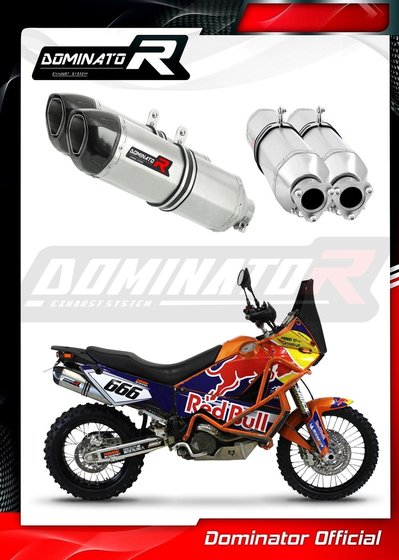 KT012DF-S Dominator exhaust silencer muffler hp1