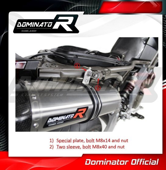 AP029DF-S Dominator exhaust silencer hp1