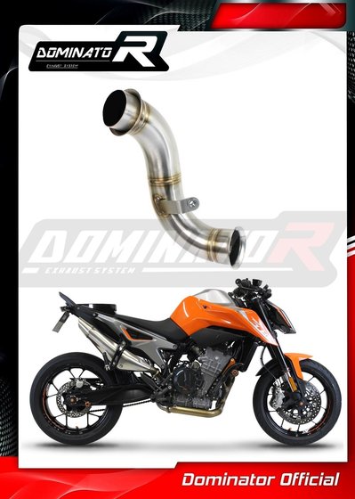 KT073D Dominator exhaust cat eliminator decat