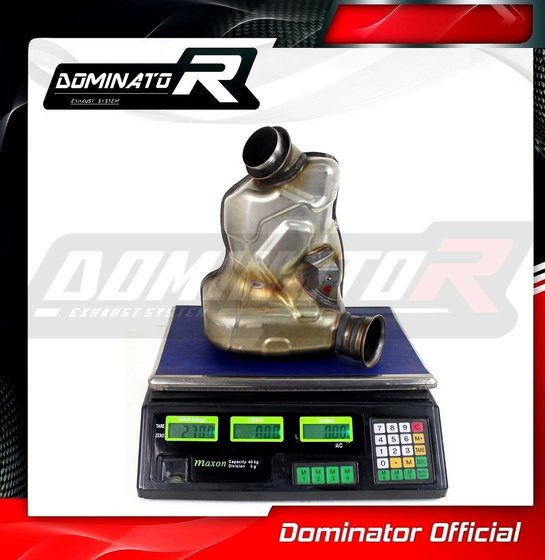 KT073D Dominator exhaust cat eliminator decat