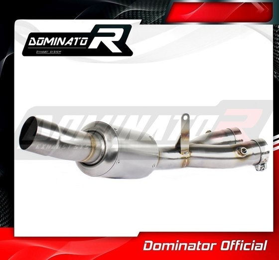 YA107DEX Dominator exhaust cat eliminator decat ex