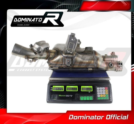 YA107DEX Dominator exhaust cat eliminator decat ex