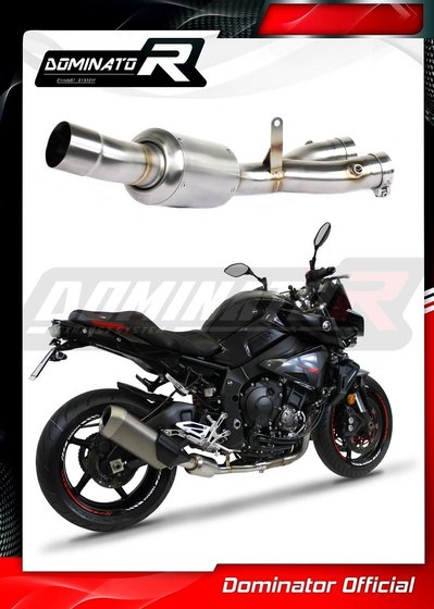 YA107DEX Dominator exhaust cat eliminator decat ex