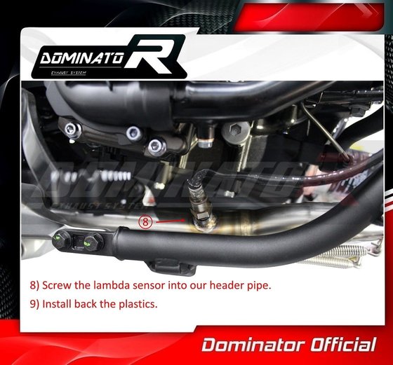 YA138D Dominator exhaust collector manifold