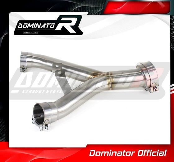 KA064D Dominator exhaust cat eliminator decat