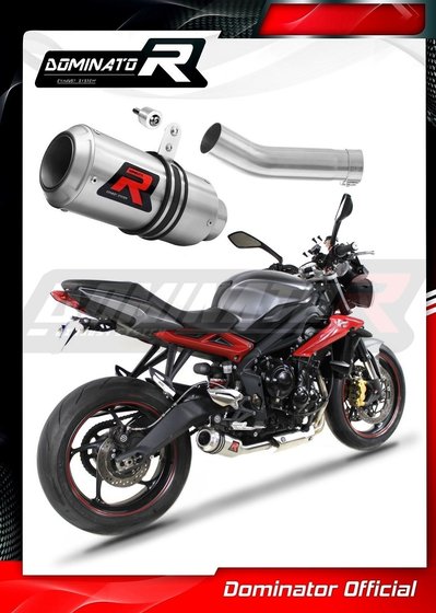 TR013DC-S Dominator exhaust silencer gp