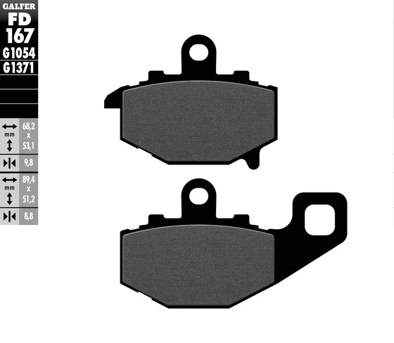 FD167G1054 GALFER semi-metal brake pad