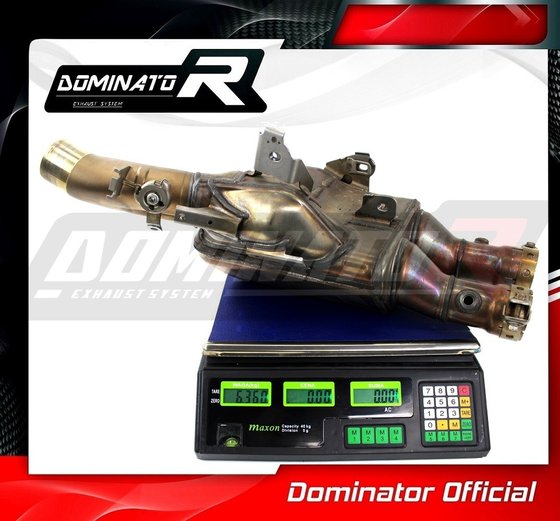 YA067D Dominator exhaust cat eliminator decat rn49