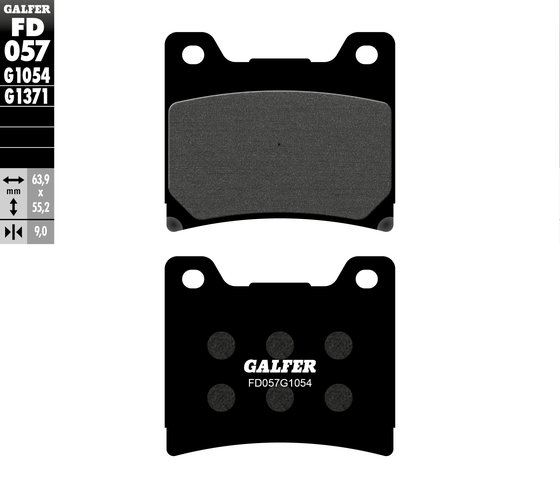 FD057G1054 GALFER semi-metal brake pad