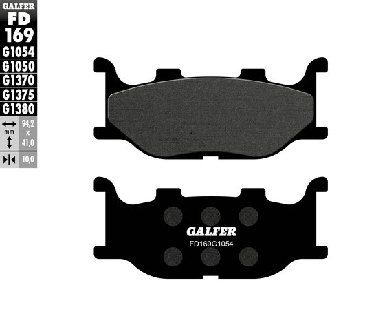 FD169G1054 GALFER semi-metal brake pad