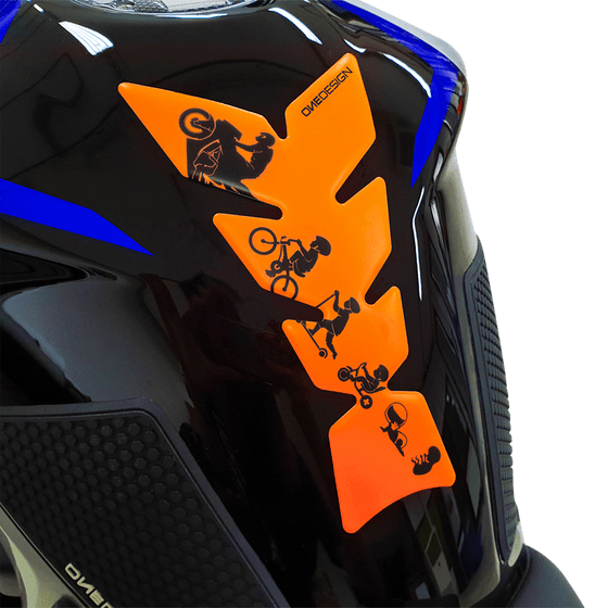 ONEDESIGN matt fluo orange tankpad