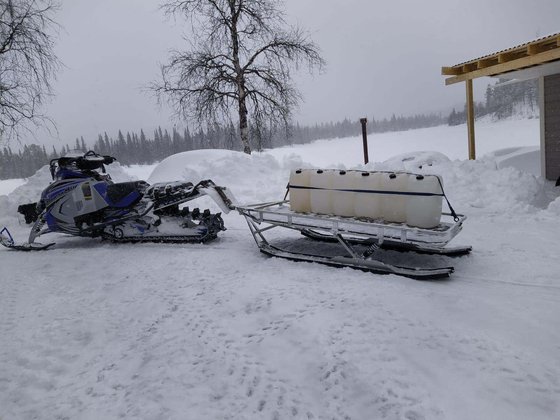 Sno-X sno-x tundra snowmobile trailer heavy duty