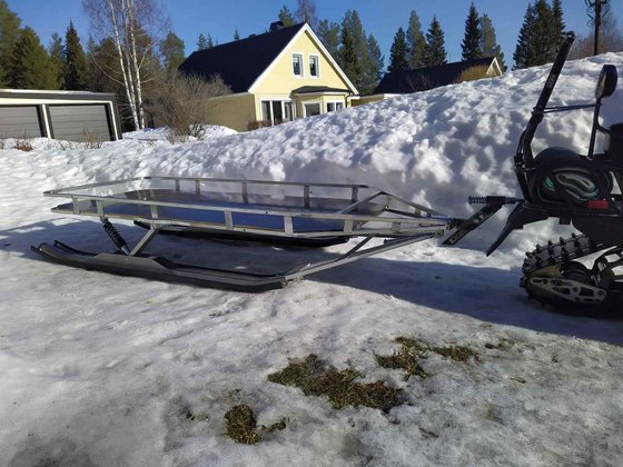 Sno-X sno-x tundra snowmobile trailer heavy duty