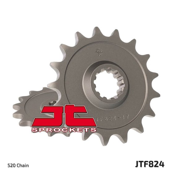 JTF824 JT Sprockets steel front sprocket