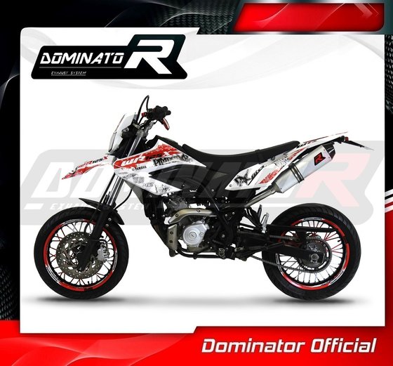 YA125DE-S Dominator exhaust silencer mx2