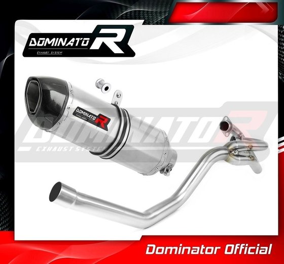 YA031DF-S Dominator exhaust silencer hp1 & 2 in 1 collector