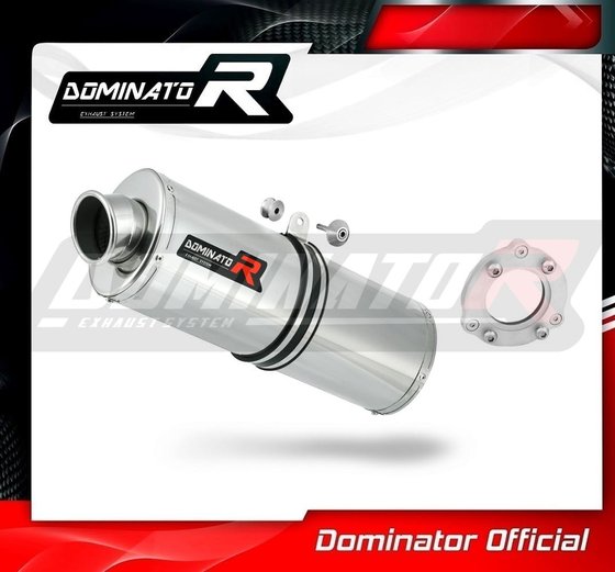 SU032DA-S Dominator exhaust silencer muffler bolt-on ov